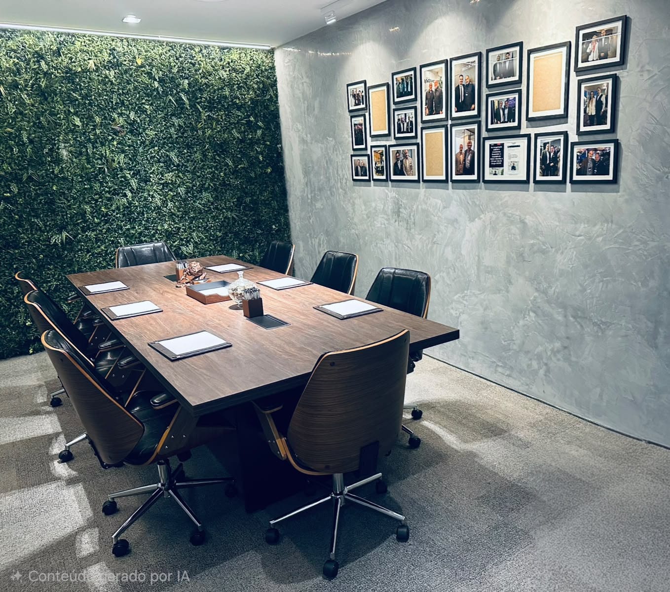 Sala de reunião do Grupo Sogno na Berrini
